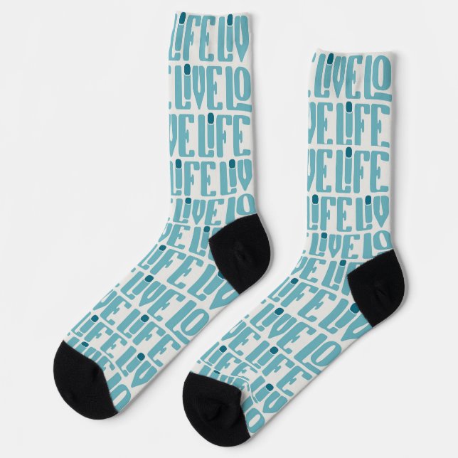Blue Sock Retro (Left)
