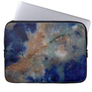 Blue Sodalite Close Up Laptop Sleeve