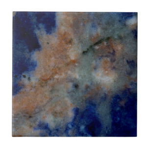 Blue Sodalite Close Up Tile