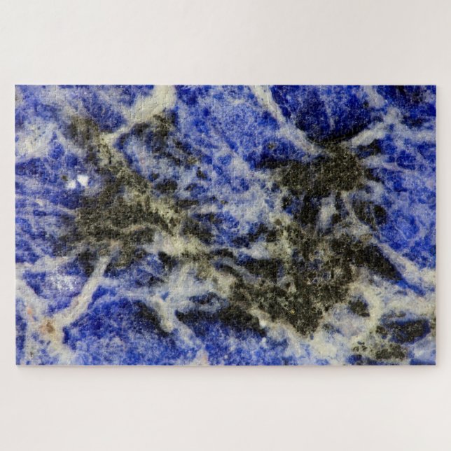 Blue Sodalite Jigsaw Puzzle (Horizontal)