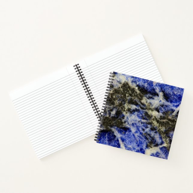 Blue Sodalite Notebook (Inside)