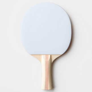 Blue Soft White Pastel Solid Colour Ping Pong Paddle