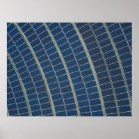 Blue solar panel lot