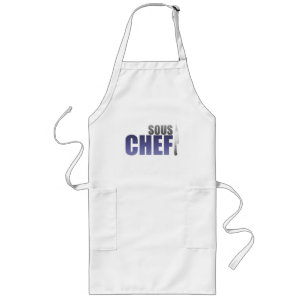 Blue Sous Chef Long Apron