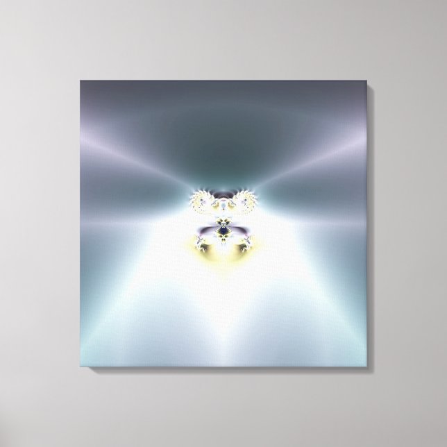 Blue Space Canvas Print (Front)