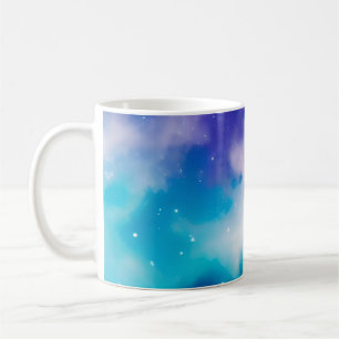 Blue Space Nebulae Mug