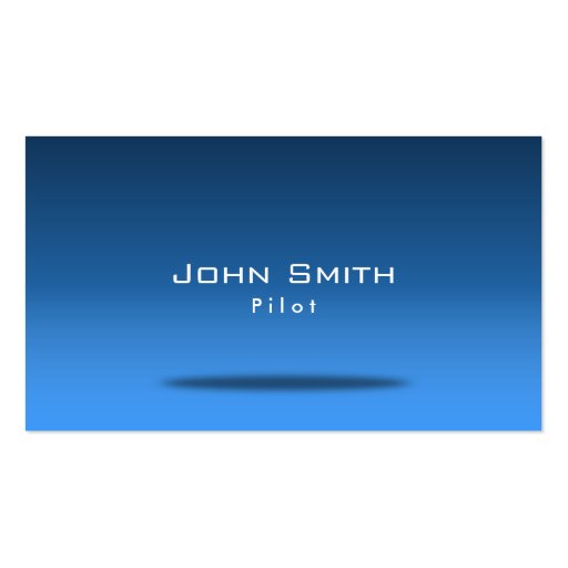 Elegant 30 Aviator Business Card