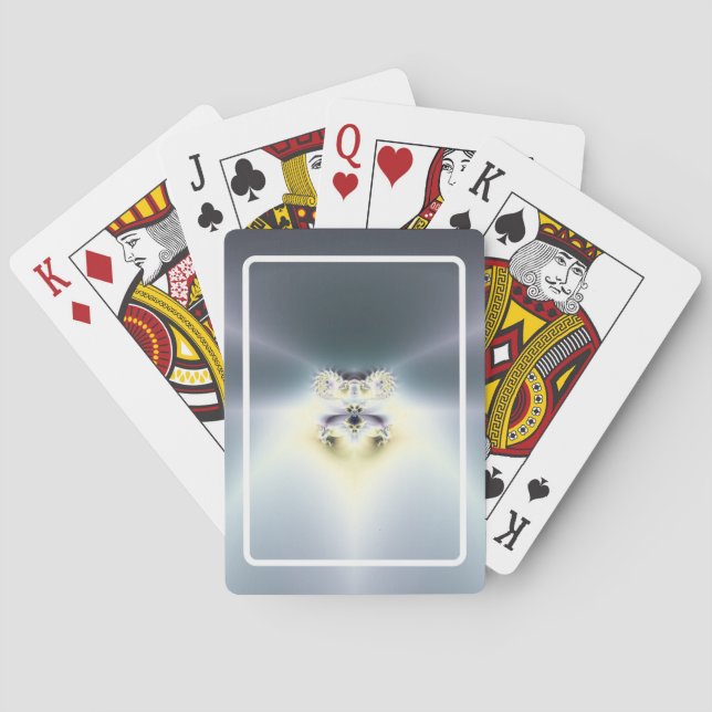 Blue Space Playing Cards (Back)