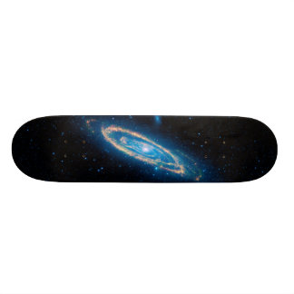 Blue Space Skateboard