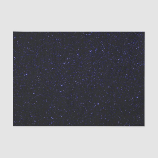 Blue Sparkle-Black Tissue Paper (Front)