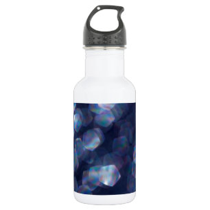 Blue Sparkle Bokeh Lights 532 Ml Water Bottle