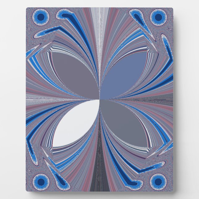 Blue spider plaque (Front)