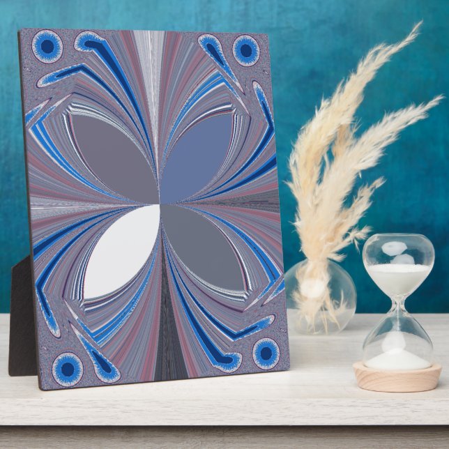 Blue spider plaque (Side)