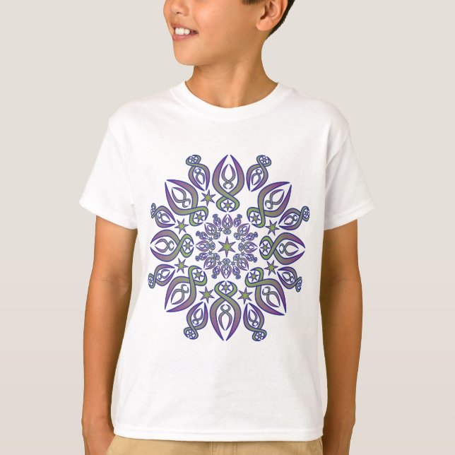 Blue Spikes T-Shirt (Front)