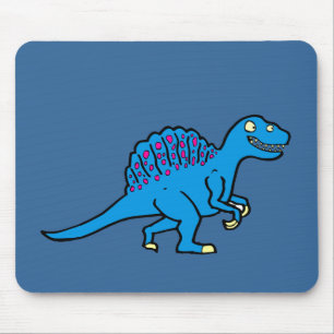 Blue Spinosaurus Mouse Mat