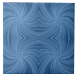 blue spiral ceramic tile