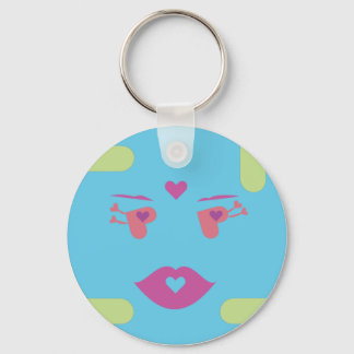 Blue Sponap Key Chain, Dilli.ai Key Ring