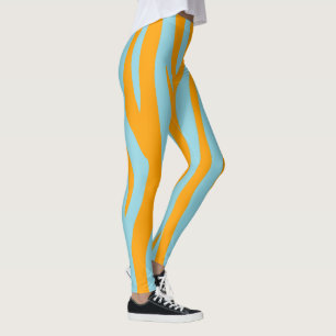 blue sport women leggings