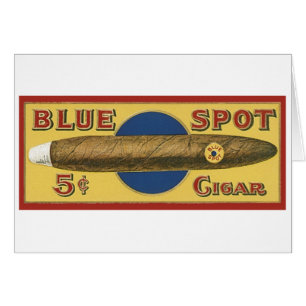 Blue Spot Cigar Label