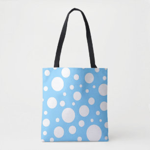 Blue Spots Tote Bag