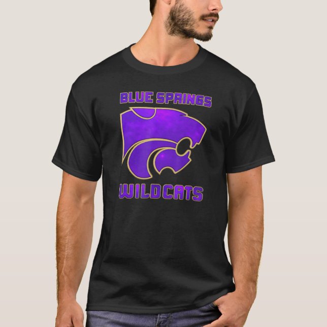 Blue Springs Wildcats T-Shirt (Front)