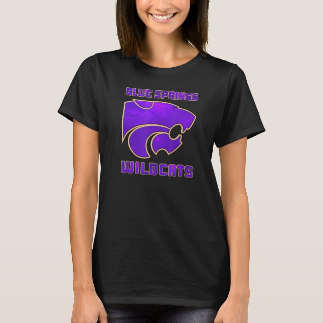 Blue Springs Wildcats T-Shirt (Front)