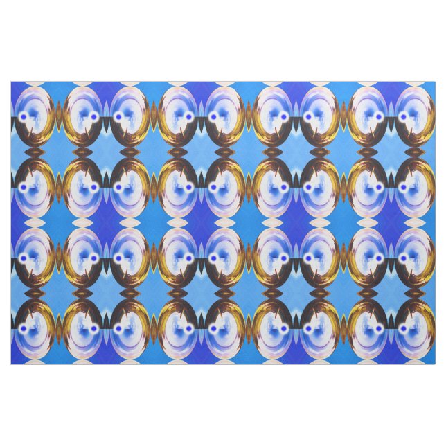Blue springtime fabric (Fat Quarter)