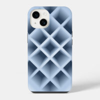 Blue square holes pattern