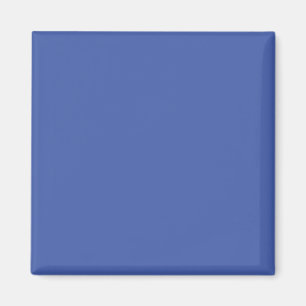 Blue Square Magnet Minimal Solid Colour