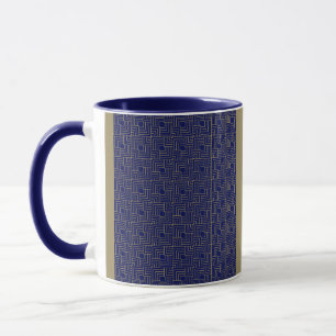 Blue Squares Mug