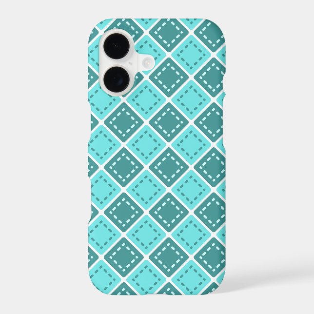 Blue squares pattern (Back)