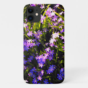Blue Squill Spring Flowers iPhone 11 Case