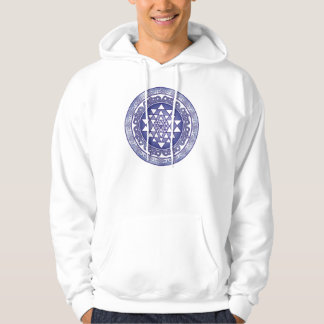 Blue Sri Yantra Hoodie