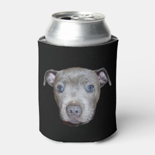 Blue Staffordshire Bull Terrier Face, Can Cooler