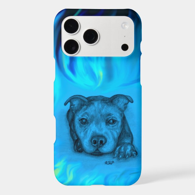 Blue Staffy Puppy (Back)