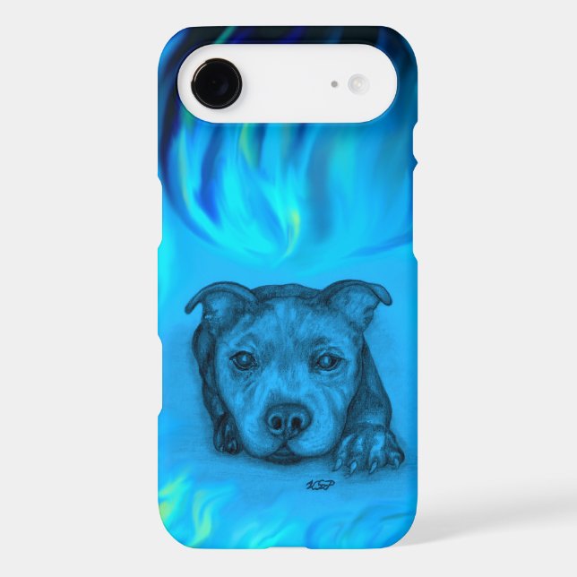 Blue Staffy Puppy (Back)