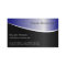 Blue Stainless Steel Effect, Business Card