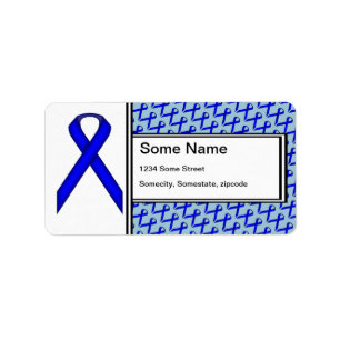Blue Standard Ribbon by Kenneth Yoncich Label