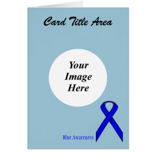 Blue Standard Ribbon Template by Kenneth Yoncich