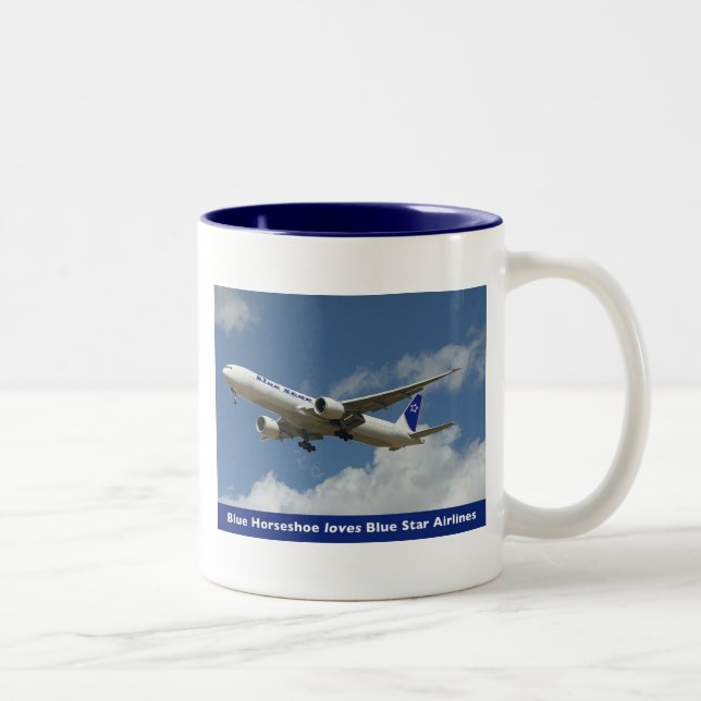 Blue Star Airlines mug (Right)