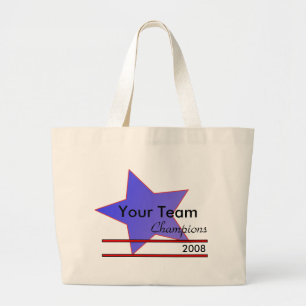 Blue Star Custom Team Champion Tote Bag