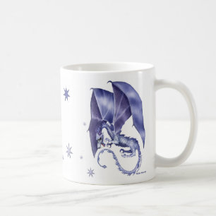 Blue Star Dragon Mug