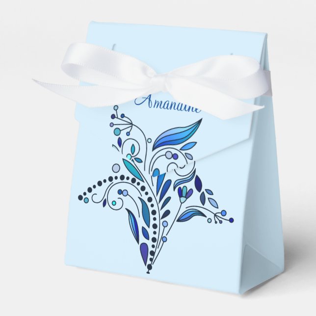 blue star favour box (Front Side)