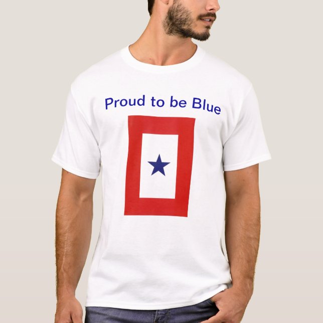 Blue Star Flag Shirt (Front)