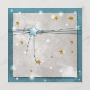 Blue star Invitation
