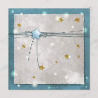 Blue star Invitation