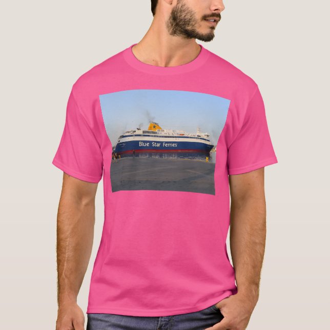 Blue Star Ithaki Piraeus T-Shirt (Front)