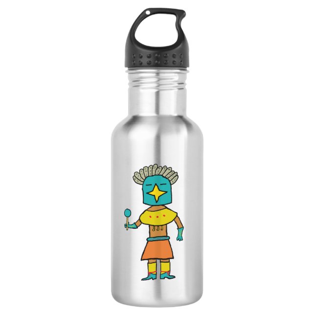 Blue Star Kachina 532 Ml Water Bottle (Front)