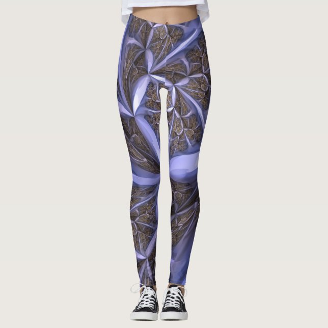 Blue Star Leggings (Front)