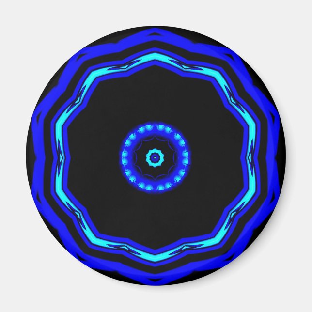 Blue Star Magnet (Front)